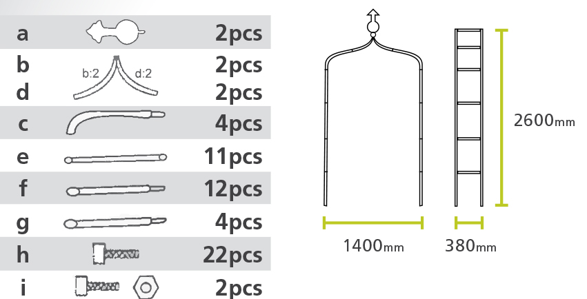 Cambridge Arch components